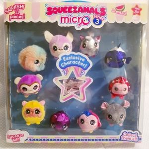 Squeezamals Micro Collectibles